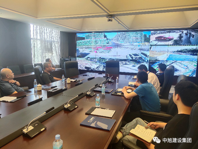 山东淄博润鑫公司莅临中旭考察交流