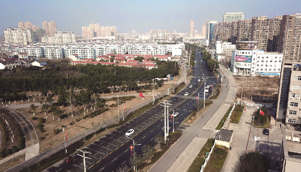 来安县建阳南路道路工程